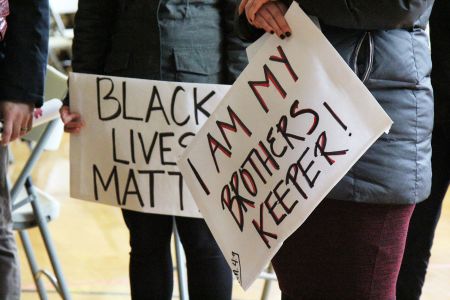 Black Lives Matter protest in Bronzeville (photo credit: Esther Kang)